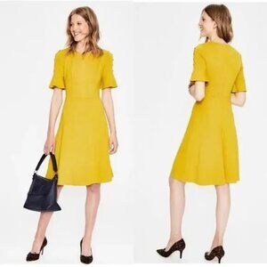 Boden Yellow Women's Dress